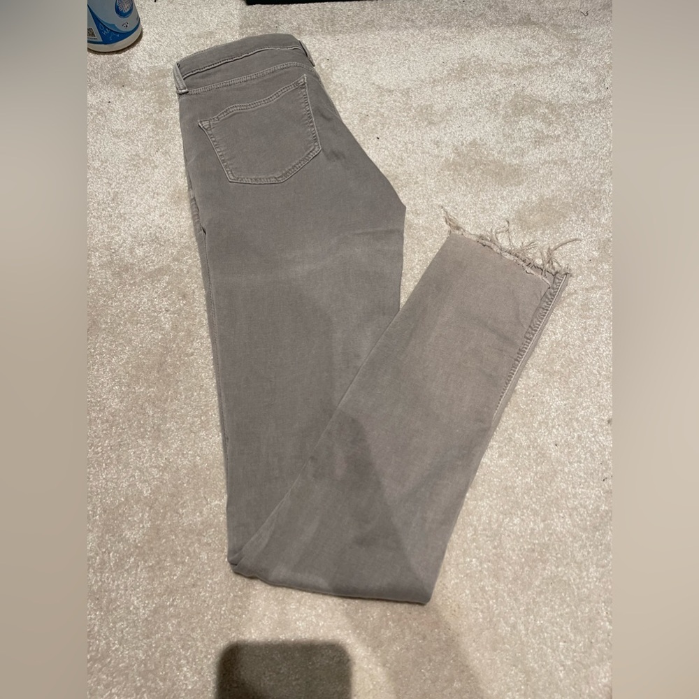 TopShop Moto Leigh light gray jeans W28 L34